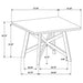 Canfield Counter Height Dining Table - U&U Home Budget Furniture (Carteret, NJ)