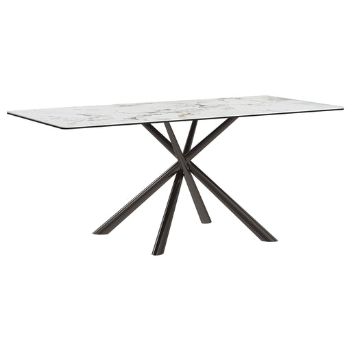 Carvell Dining Table - U&U Home Budget Furniture (Carteret, NJ)