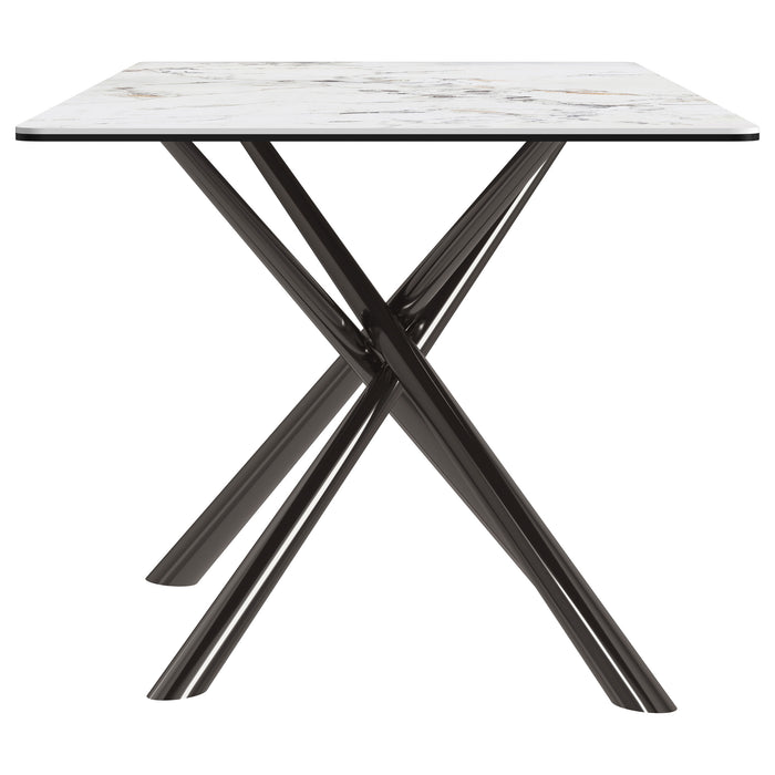 Carvell Dining Table - U&U Home Budget Furniture (Carteret, NJ)