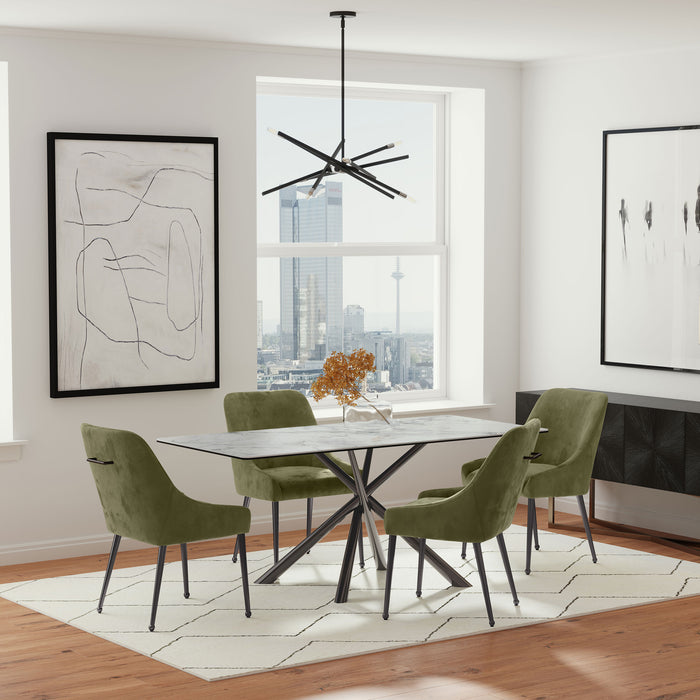 Carvell Dining Table - U&U Home Budget Furniture (Carteret, NJ)