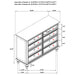 Andover Dresser - U&U Home Budget Furniture (Carteret, NJ)