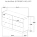 Cavelle Dresser - U&U Home Budget Furniture (Carteret, NJ)
