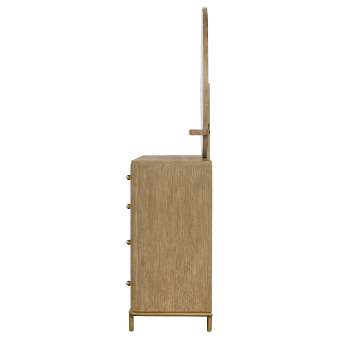 Arini Dresser With Mirror - U&U Home Budget Furniture (Carteret, NJ)