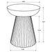Aureo End & Side Table - U&U Home Budget Furniture (Carteret, NJ)