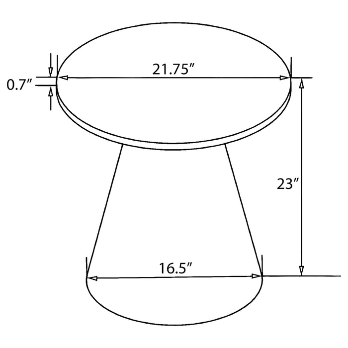 Avon End & Side Table - U&U Home Budget Furniture (Carteret, NJ)