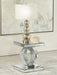 Breena Square End Table Mirror - U&U Home Budget Furniture (Carteret, NJ)