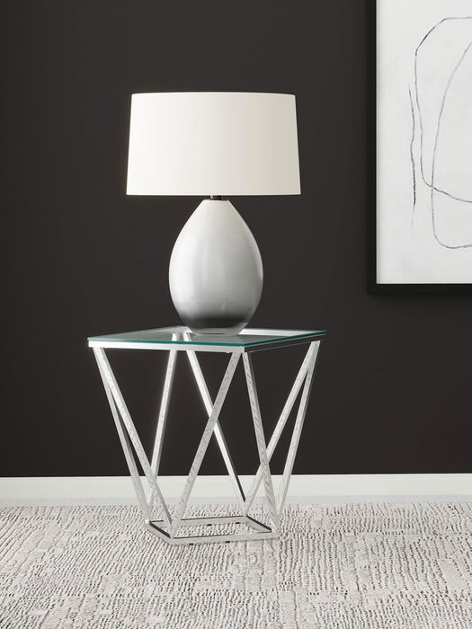 Brittania End & Side Table - U&U Home Budget Furniture (Carteret, NJ)