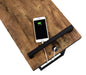 Maxwell C-shaped Accent Table with USB Charging Port - U&U Home Budget Furniture (Carteret, NJ)