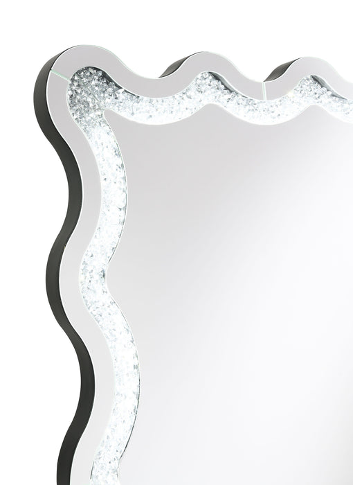 Brixey Standing Mirror - U&U Home Budget Furniture (Carteret, NJ)