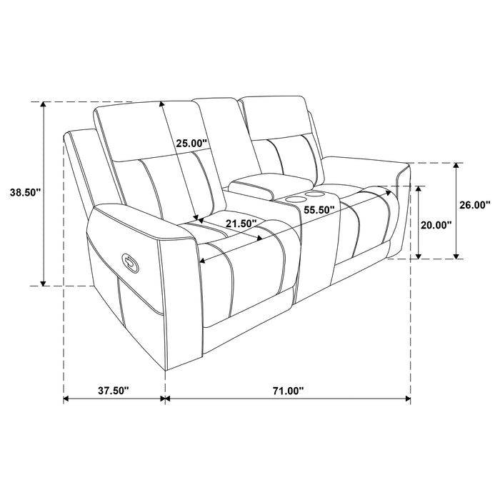 Brentwood Reclining 2 Pc Set - U&U Home Budget Furniture (Carteret, NJ)