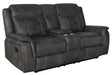 Lawrence Upholstered Tufted Back Motion Loveseat - U&U Home Budget Furniture (Carteret, NJ)