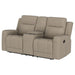 Brentwood Reclining Loveseat - U&U Home Budget Furniture (Carteret, NJ)