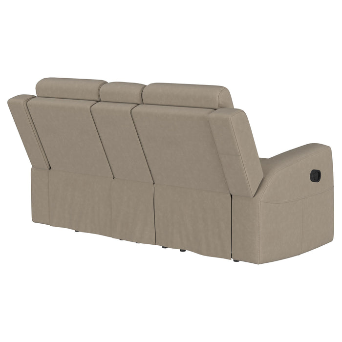 Brentwood Reclining Loveseat - U&U Home Budget Furniture (Carteret, NJ)