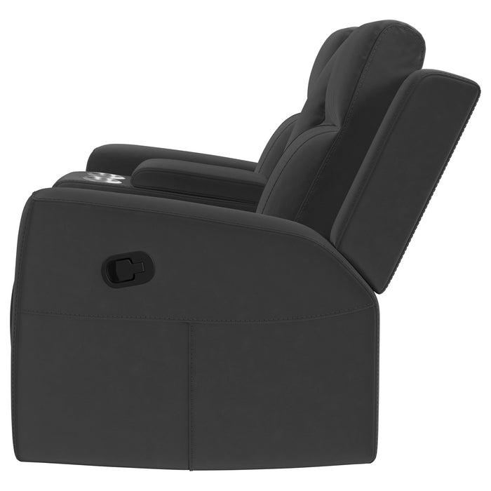 Brentwood Reclining Loveseat - U&U Home Budget Furniture (Carteret, NJ)
