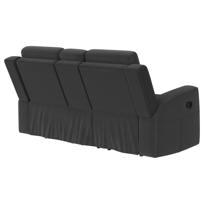 Brentwood Reclining Loveseat - U&U Home Budget Furniture (Carteret, NJ)