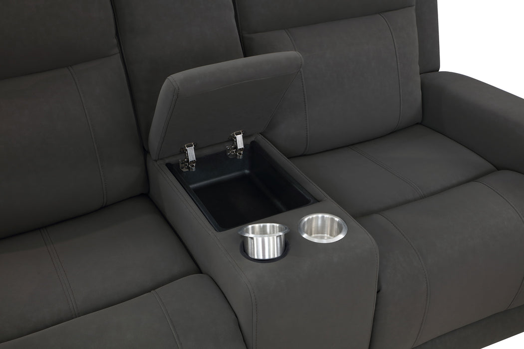 Brentwood Reclining Loveseat - U&U Home Budget Furniture (Carteret, NJ)