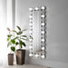 Aghes Rectangular Wall Mirror with LED Lighting Mirror - U&U Home Budget Furniture (Carteret, NJ)