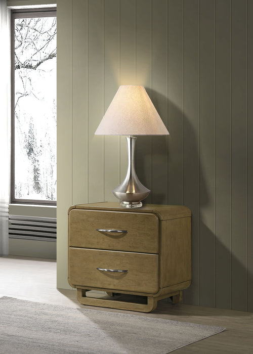 Amsbury Nightstand - U&U Home Budget Furniture (Carteret, NJ)