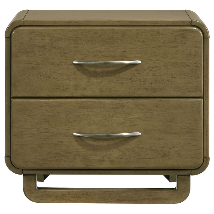 Amsbury Nightstand - U&U Home Budget Furniture (Carteret, NJ)