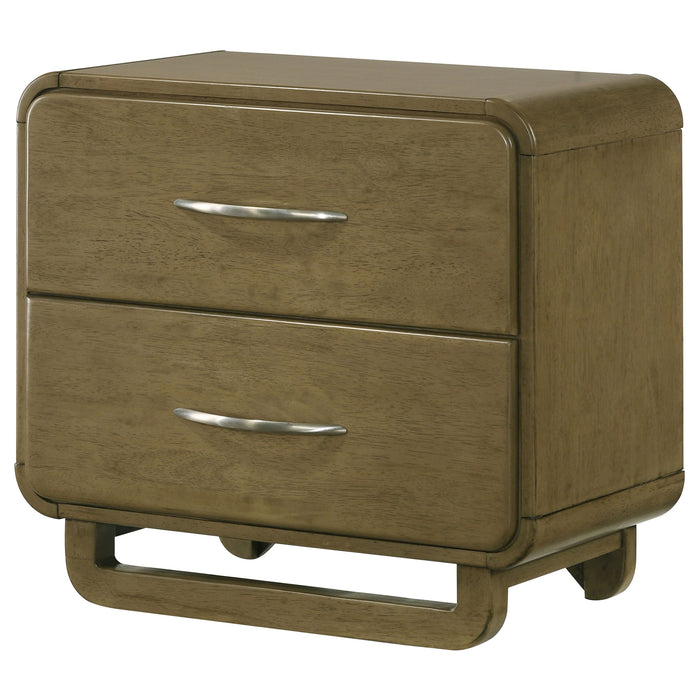 Amsbury Nightstand - U&U Home Budget Furniture (Carteret, NJ)