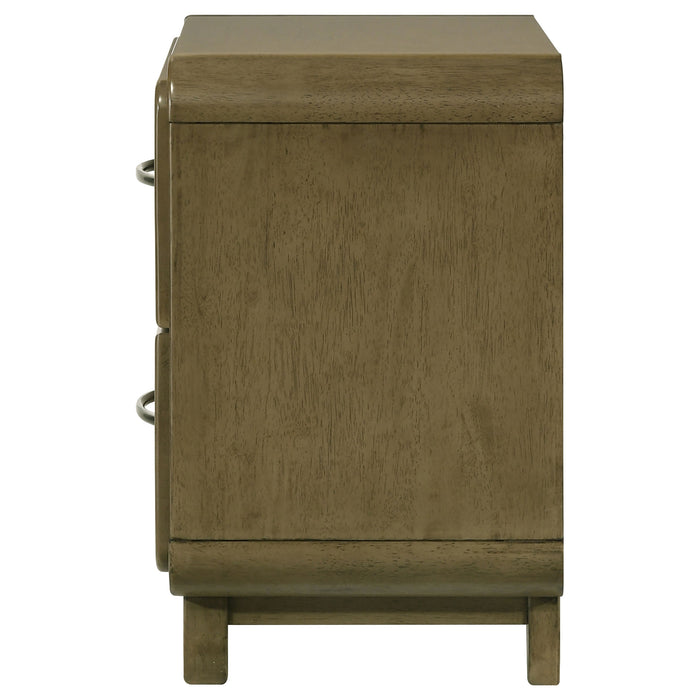 Amsbury Nightstand - U&U Home Budget Furniture (Carteret, NJ)