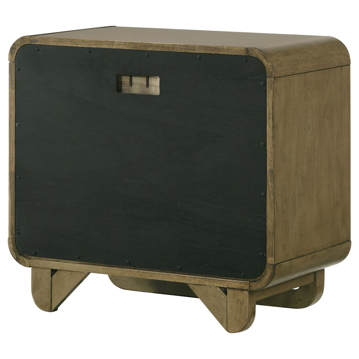 Amsbury Nightstand - U&U Home Budget Furniture (Carteret, NJ)