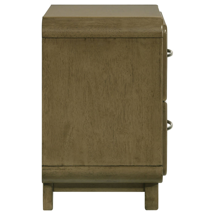 Amsbury Nightstand - U&U Home Budget Furniture (Carteret, NJ)