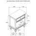 Andover Nightstand - U&U Home Budget Furniture (Carteret, NJ)