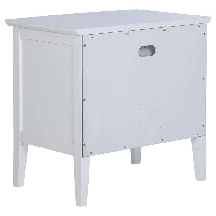 Bexhill Nightstand - U&U Home Budget Furniture (Carteret, NJ)