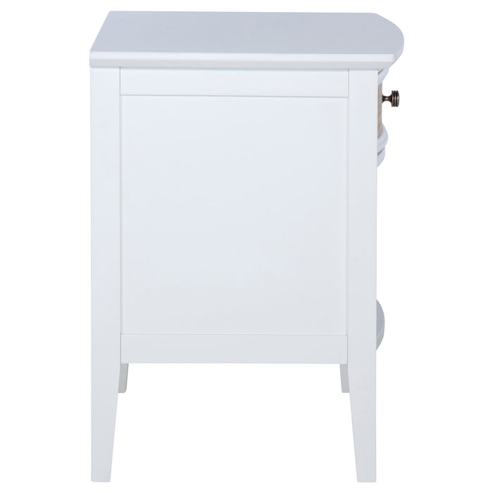 Bexhill Nightstand - U&U Home Budget Furniture (Carteret, NJ)