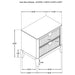 Brookmead Nightstand - U&U Home Budget Furniture (Carteret, NJ)