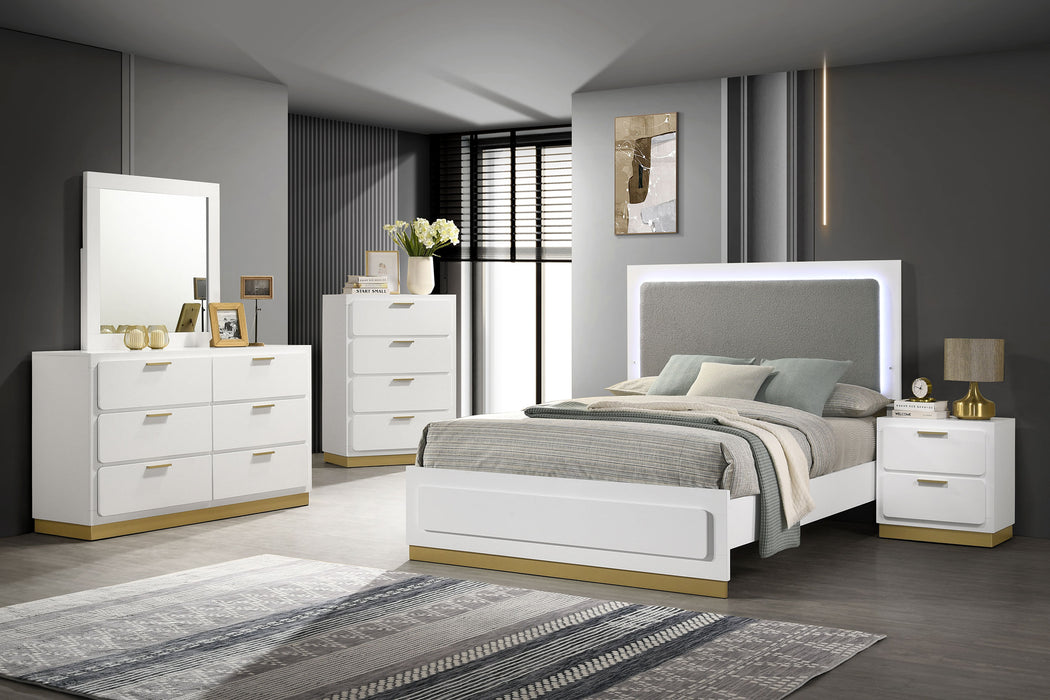 Caraway Nightstand - U&U Home Budget Furniture (Carteret, NJ)