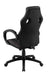 Carlos Arched Armrest Upholstered Office Chair Black - U&U Home Budget Furniture (Carteret, NJ)