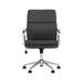 Ximena Standard Back Upholstered Office Chair Black - U&U Home Budget Furniture (Carteret, NJ)