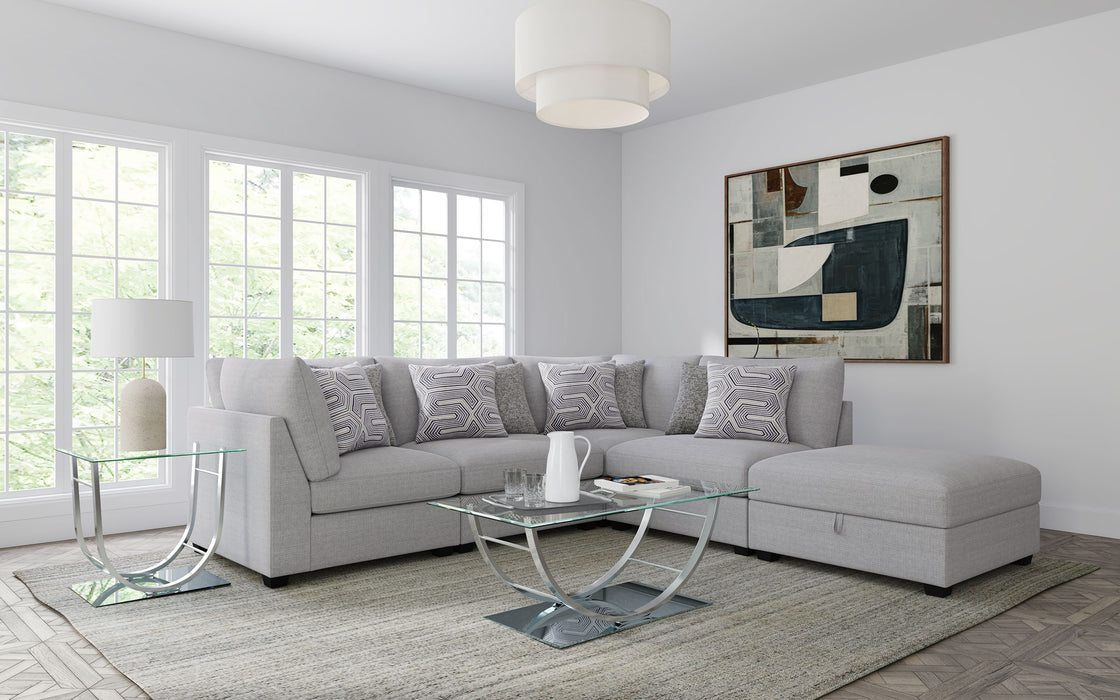 Cambria Sectional - U&U Home Budget Furniture (Carteret, NJ)
