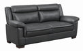 Arabella Pillow Top Upholstered Sofa Grey - U&U Home Budget Furniture (Carteret, NJ)