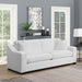 Ashlyn Upholstered Sloped Arms Sofa White - U&U Home Budget Furniture (Carteret, NJ)