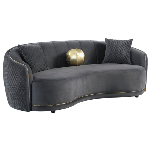 Brookside Stationary Sofa - U&U Home Budget Furniture (Carteret, NJ)