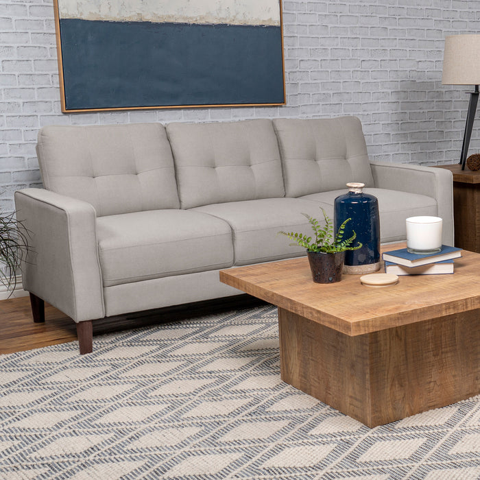 Bowen Upholstered Track Arms Tufted Sofa - U&U Home Budget Furniture (Carteret, NJ)