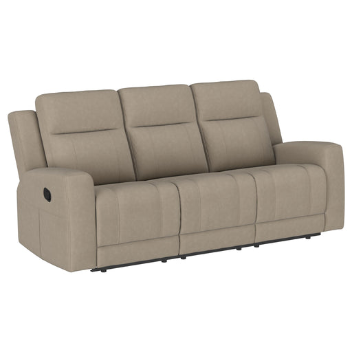 Brentwood Reclining Sofa - U&U Home Budget Furniture (Carteret, NJ)