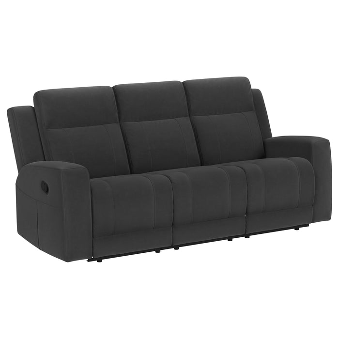 Brentwood Reclining Sofa - U&U Home Budget Furniture (Carteret, NJ)