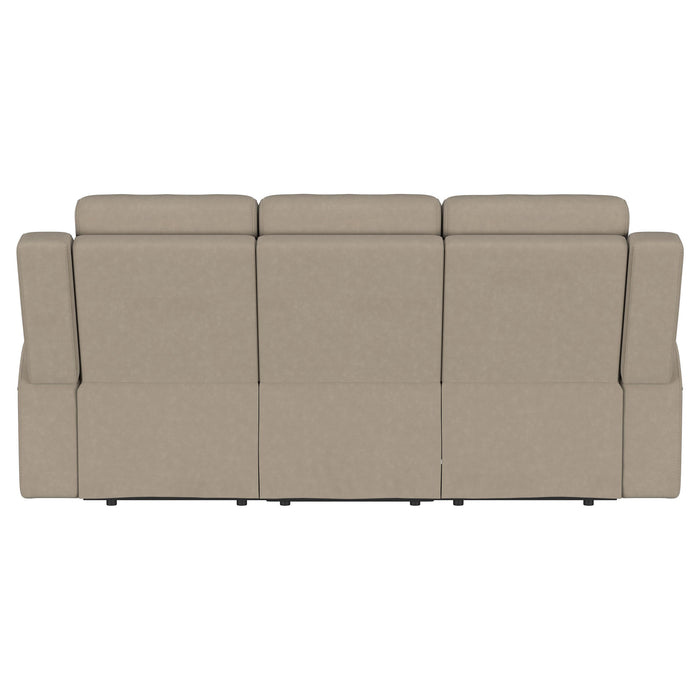 Brentwood Reclining Sofa - U&U Home Budget Furniture (Carteret, NJ)