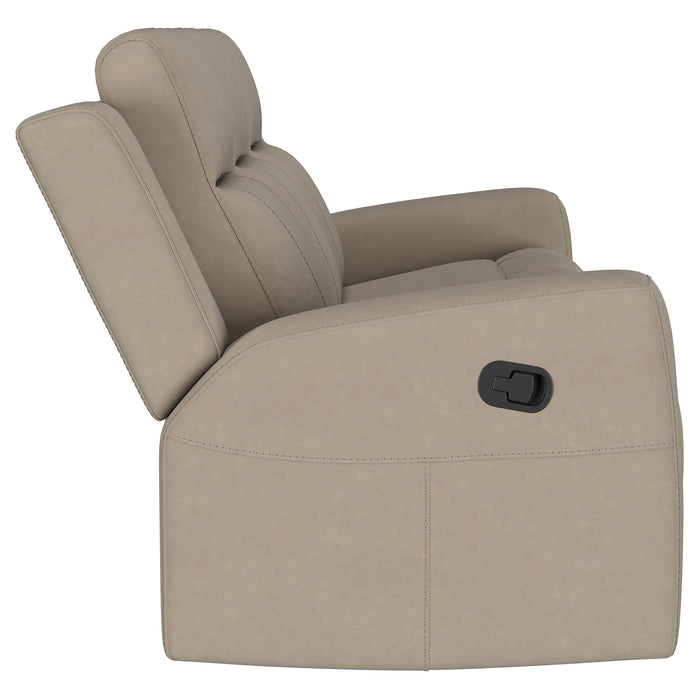 Brentwood Reclining Sofa - U&U Home Budget Furniture (Carteret, NJ)