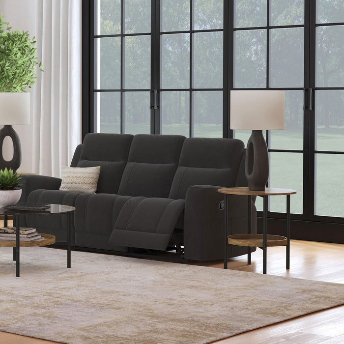 Brentwood Reclining Sofa - U&U Home Budget Furniture (Carteret, NJ)