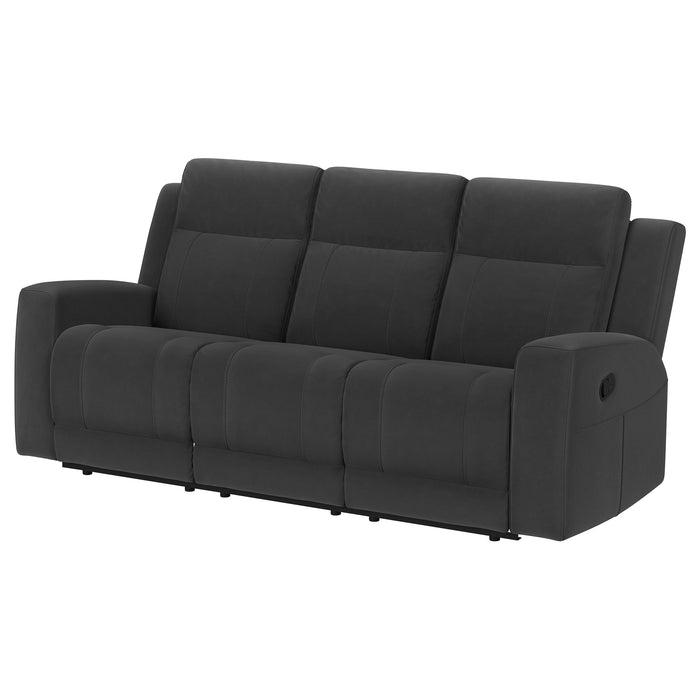 Brentwood Reclining Sofa - U&U Home Budget Furniture (Carteret, NJ)