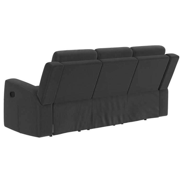 Brentwood Reclining Sofa - U&U Home Budget Furniture (Carteret, NJ)