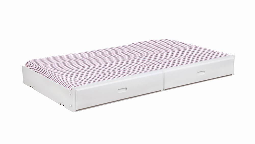 Chapman Storage Trundle White - U&U Home Budget Furniture (Carteret, NJ)