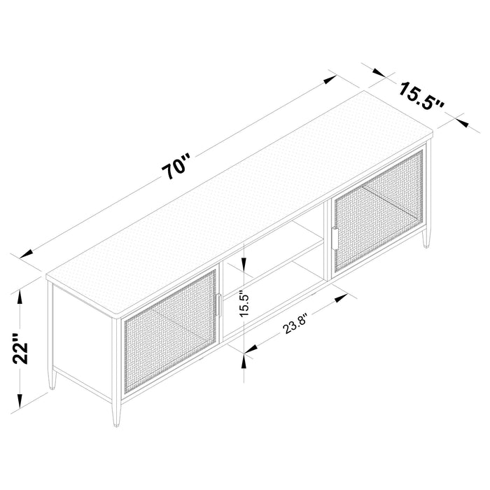 Amherst Tv Stand - U&U Home Budget Furniture (Carteret, NJ)