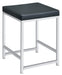 Afshan Upholstered Square Padded Cushion Vanity Stool - U&U Home Budget Furniture (Carteret, NJ)