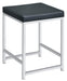 Afshan Upholstered Square Padded Cushion Vanity Stool - U&U Home Budget Furniture (Carteret, NJ)